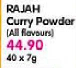 Rajah Curry Powder-40x7Gm