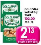 Gold Star Instant Dry Yeast-10gm