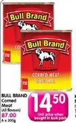 Bull Brand Corned Meat (All Flavours)-300g Each