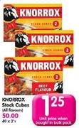 Knorrox Stock Cubes(All Flavours)-2's