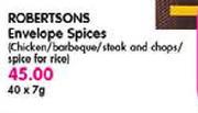 Robertsons Envelope Spices-40X7g