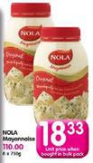 Nola Mayonnaise-750g Each