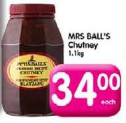 MRS Ball's Chutney -1.1Kg Each