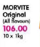  Morvite Original(All Flavours)-10X1Kg