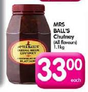 MRS Ball's Chutney-1.1Kg Each