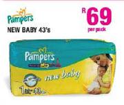 Pampers New Baby - 43's Per Pack