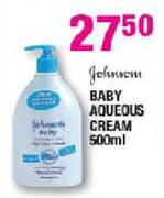 Johnson's Baby Aqueous Cream - 500ml