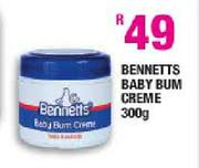 Bennetts Baby Bum Creme - 300g