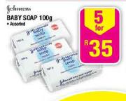 Johnsons Baby Soap Assorted-5x100g