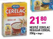 Nestle Cerelac Regular Cereal Stage 1-250g Each
