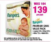 Pampers Premium Care Value Pack-Per Pack