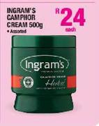Ingram's Camphor Cream Assorted-500g Each