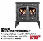 Kimberly Closed Combustion Fireplace
