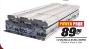 Socketless Barge Board-200mmx80mmx3.0m Each