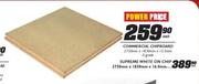 Commercial Chipboard-2750mmx1830mmx15.5mm Each