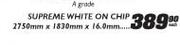 Supreme White On Chip-2750mmx1830mmx16.0mm Each