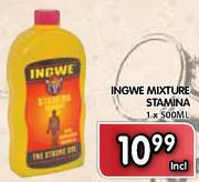 Ingwe Mixture Stamina-1x500ml