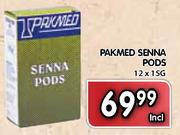 Pakmed Senna Pods-12x15gm