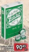 Zambuk Herbal Lip Balm-36x7gm