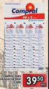 Compral Tabs Headache Disp Card-48x2's