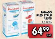 Panado Paed Syrup-6x50ml