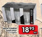  Arion Tumbler Glass Willy-1X1X6Pce