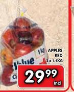 Apples Red-3X1.5Kg 