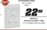 Build It Switch 3 Lever 1 Way