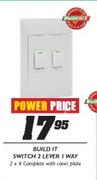 Build It Switch 2 Lever 1 Way