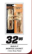Build It Mortice Lockset-5 Lever