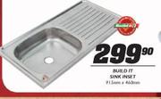 Build It Sink Inset-915mmx460mm