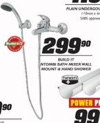 Build It Ntombi Bath Mixer Wall Mount & Hand Shower