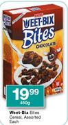 Weet-Bix Bites Cereal Assorted Each-450g