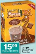 Laager Shake4Kidz Assorted-10x125g