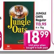 Jungle Oats Regular-6 x 1kg