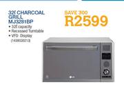 LG 32L Charcoal Grill (MJ3281BP)-Each