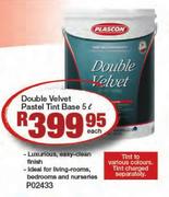 Double Velvet Pastel Tint Base-5L Each
