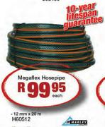 Megaflex Hosepipe-12mm x 20m Each
