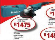 Makita Angle Grinder 2200 Watt-Each