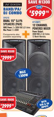 Special Dixon Dual 15