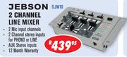Jebson 2 Channel Line Mixer(DJM10)