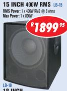 Dixon 15" 400W RMS(LB-15)