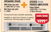 Dixon Stereo Power Amplifier(MH7200)