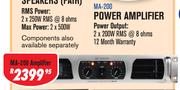 Dixon Power Amplifier(MA-200)