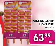 Minora Razor Disp Hrdc-24x1's