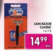 Lion Razor Classic-1x1's