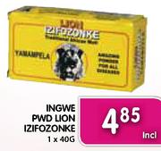 Ingwe PWD Lion Izifonke-1x40G