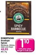 Robertsons Envelope Spices-40X7g