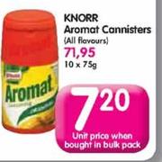 Knorr Aromat Cannisters-10X75g