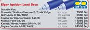 Elpar Ignition Lead Set Suitable For Cressida/Stallion/Venture 2/3/4Y E/ign-Per Set